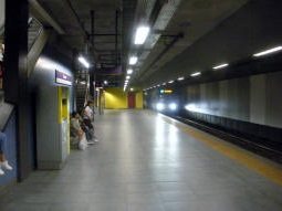 Southbound platform