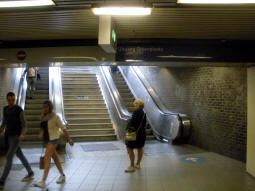 Exit to Groenplaats itself