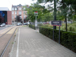 The arrival platform