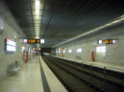 Platforms from the northbound