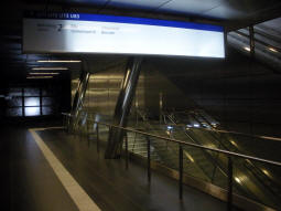 Heading to the southbound platform