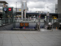 One of the northern entrances