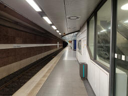 Eastbound platform