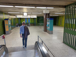 Entering the northern concourse