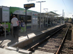 The island platform