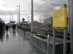 Looking towards the platforms from near the stairs down to Whitworth Street West