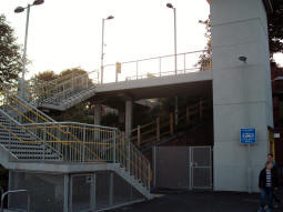 The lift and stairs to Kingsway