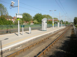 Overview of the platforms on the Hucknall branch