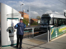 Off-platform ticket machine