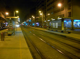 The platforms from the one for trams to Senhor de Matosinhos