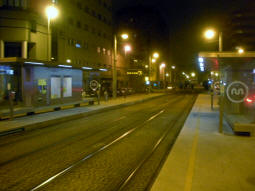The platforms from the one for trams to Senhor de Matosinhos