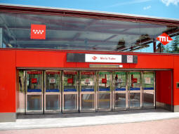 One of the entrances