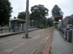 Platforms from the one for trams to Charlois