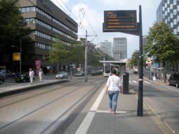 Northbound platform