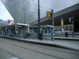 Platforms B (nearest) and A from platform C