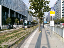 Platforms E and F from by the latter